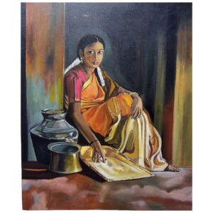 Lady in saree